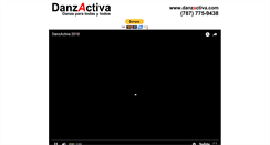 Desktop Screenshot of danzactiva.com